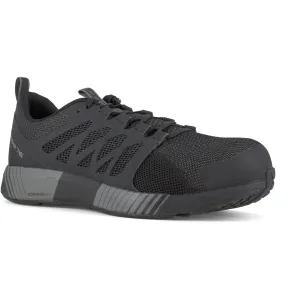 Reebok Men's Fusion Flexweave Composite Toe Athletic Work Shoe  - Black  - RB4310