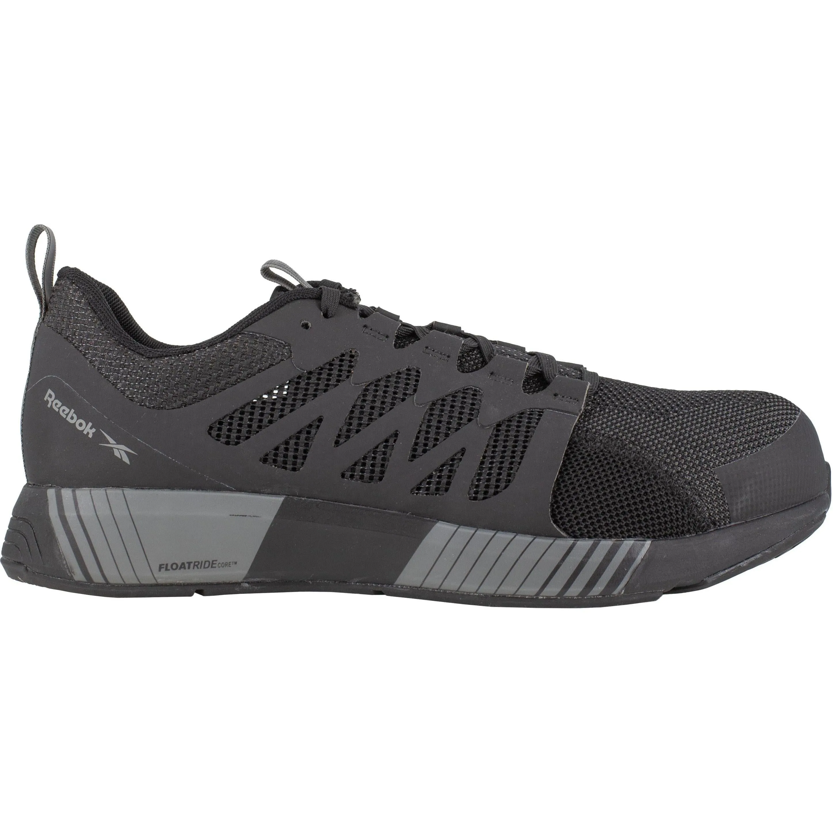 Reebok Men's Fusion Flexweave Composite Toe Athletic Work Shoe  - Black  - RB4310