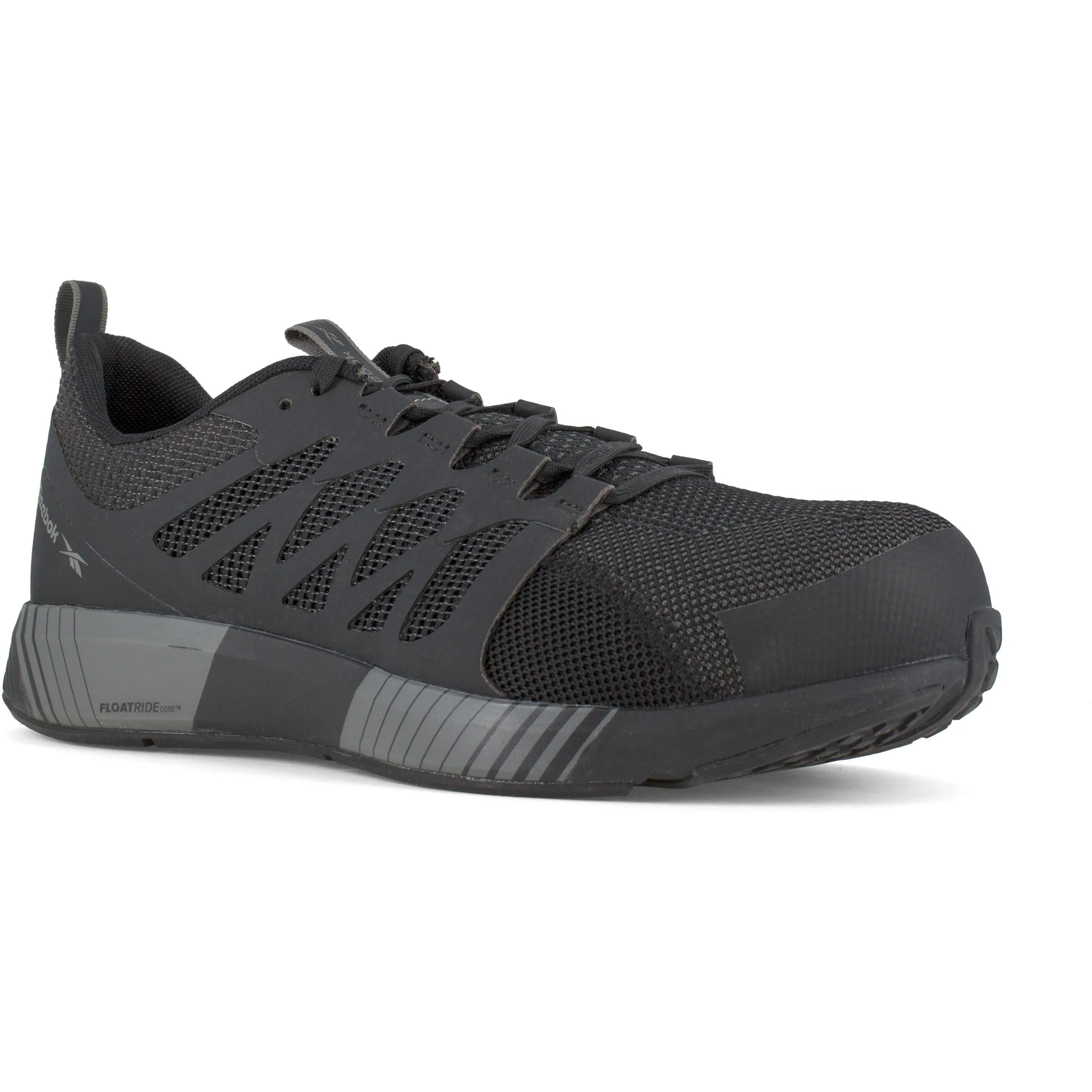 Reebok Men's Fusion Flexweave Composite Toe Athletic Work Shoe  - Black  - RB4310
