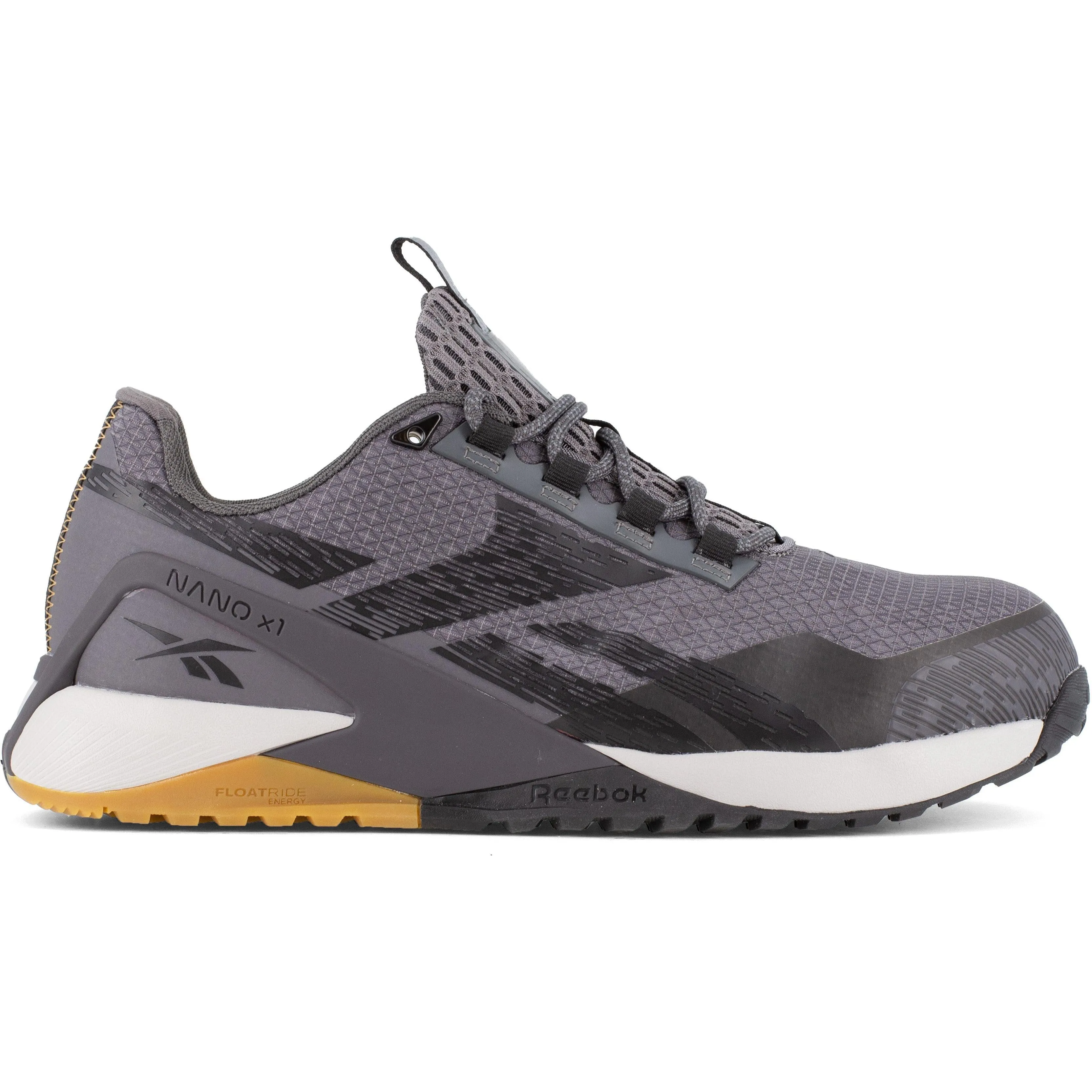 Reebok Men's Nano X1 Adventure Composite Toe Athletic Work Shoe - RB3481 - Grey