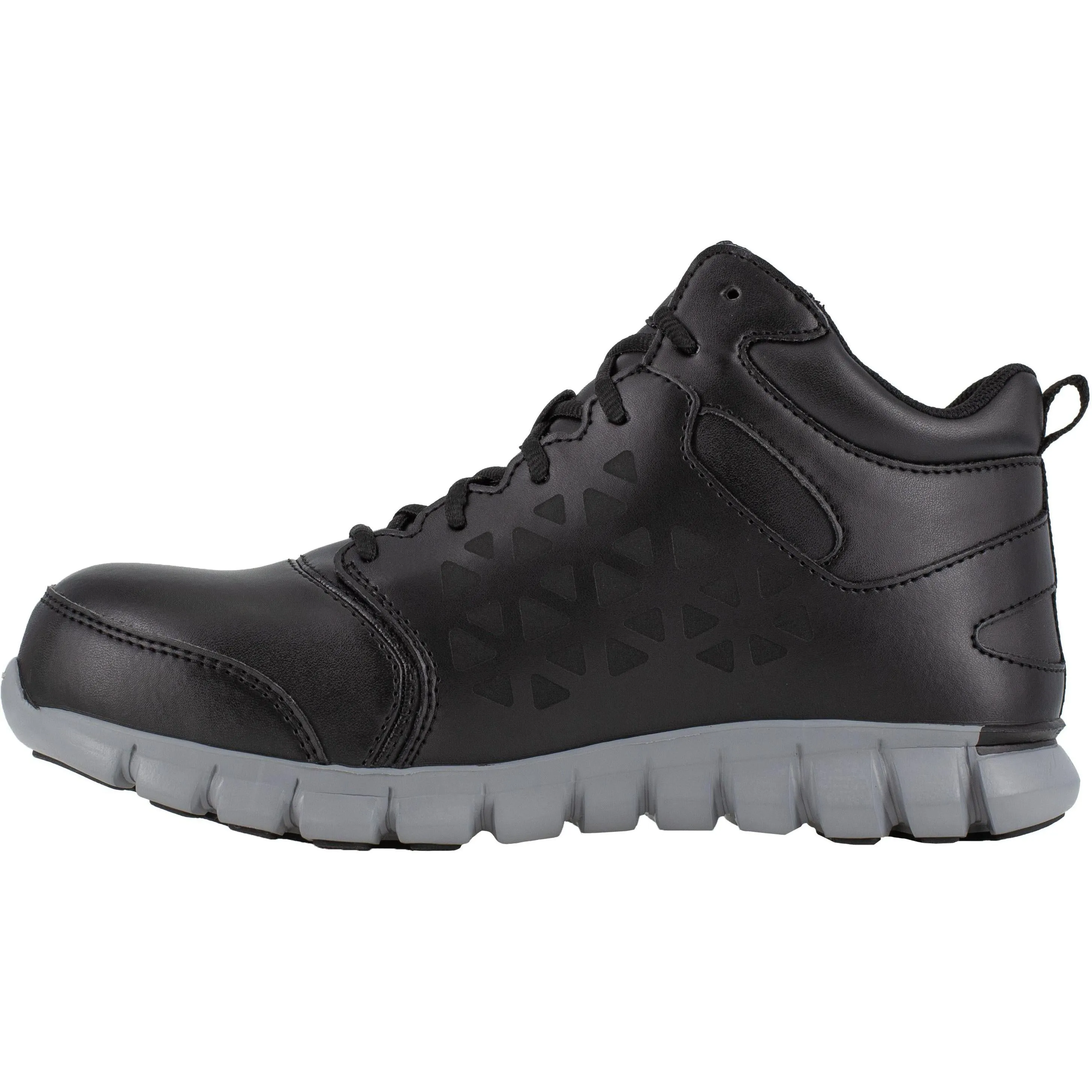 Reebok Men's Sublite Cushion Composite Toe Waterproof Athletic Work Shoe - Black - RB4144