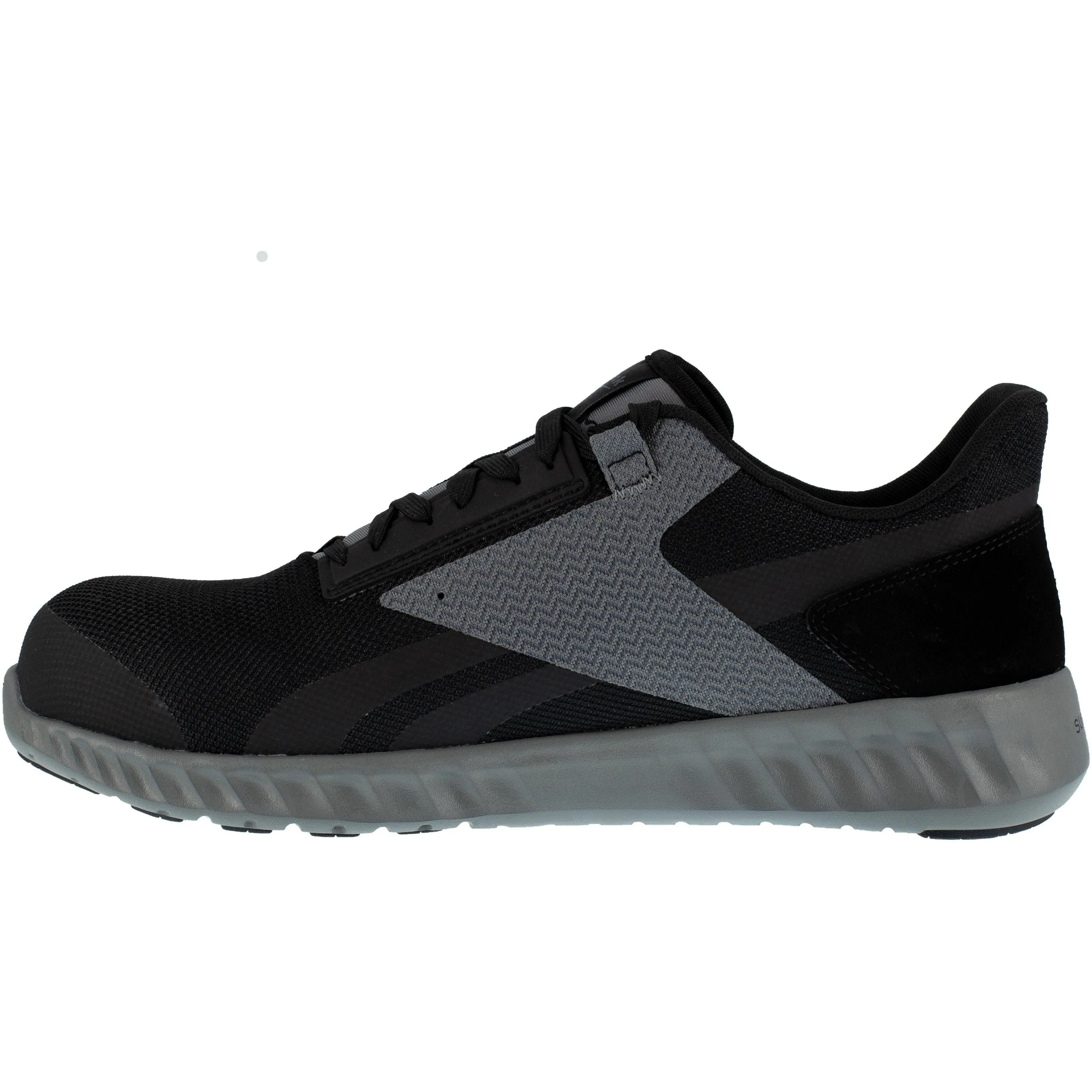 Reebok Men's Sublite Legend Composite Toe Athletic Work Shoe- Black- RB4020