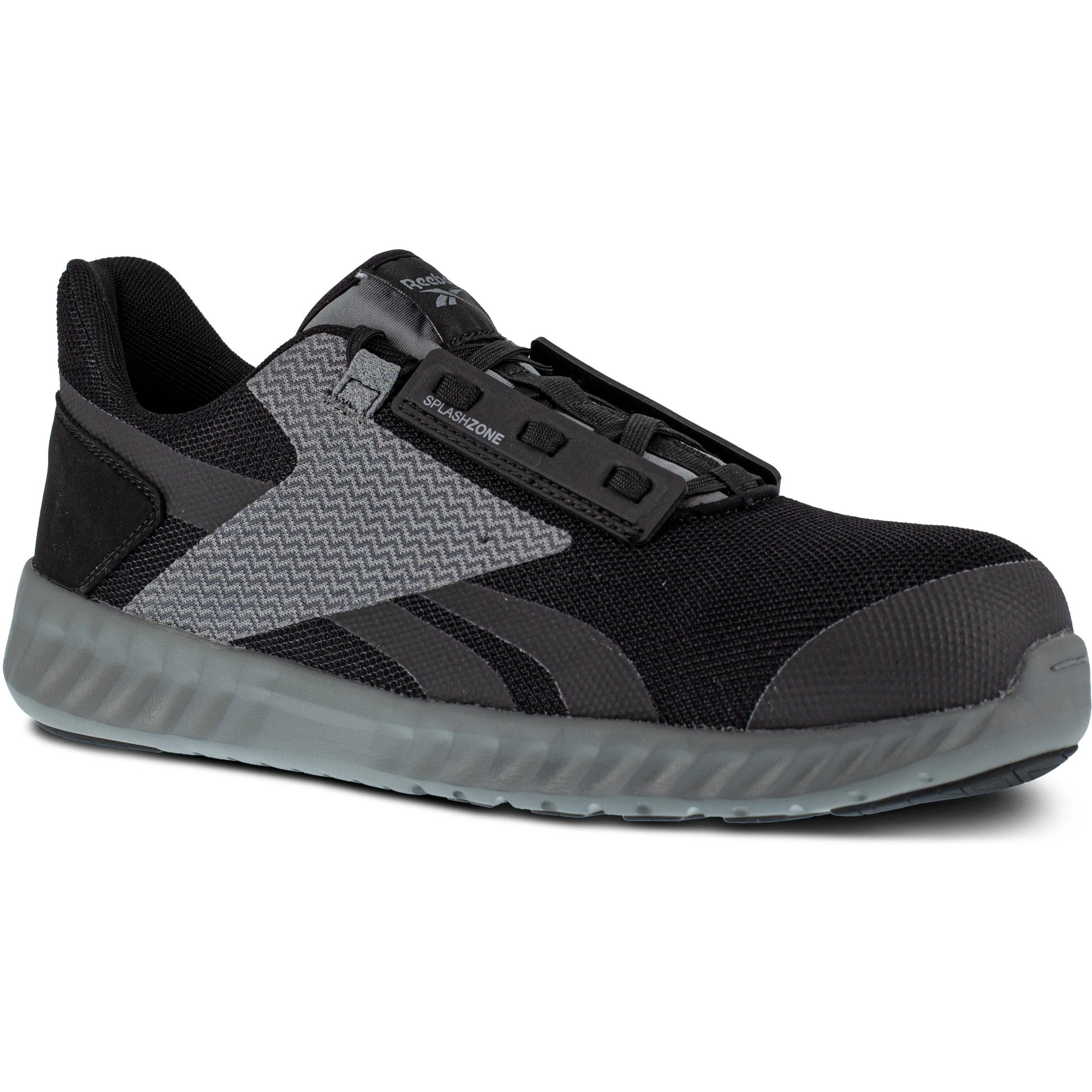 Reebok Men's Sublite Legend Composite Toe Athletic Work Shoe- Black- RB4020