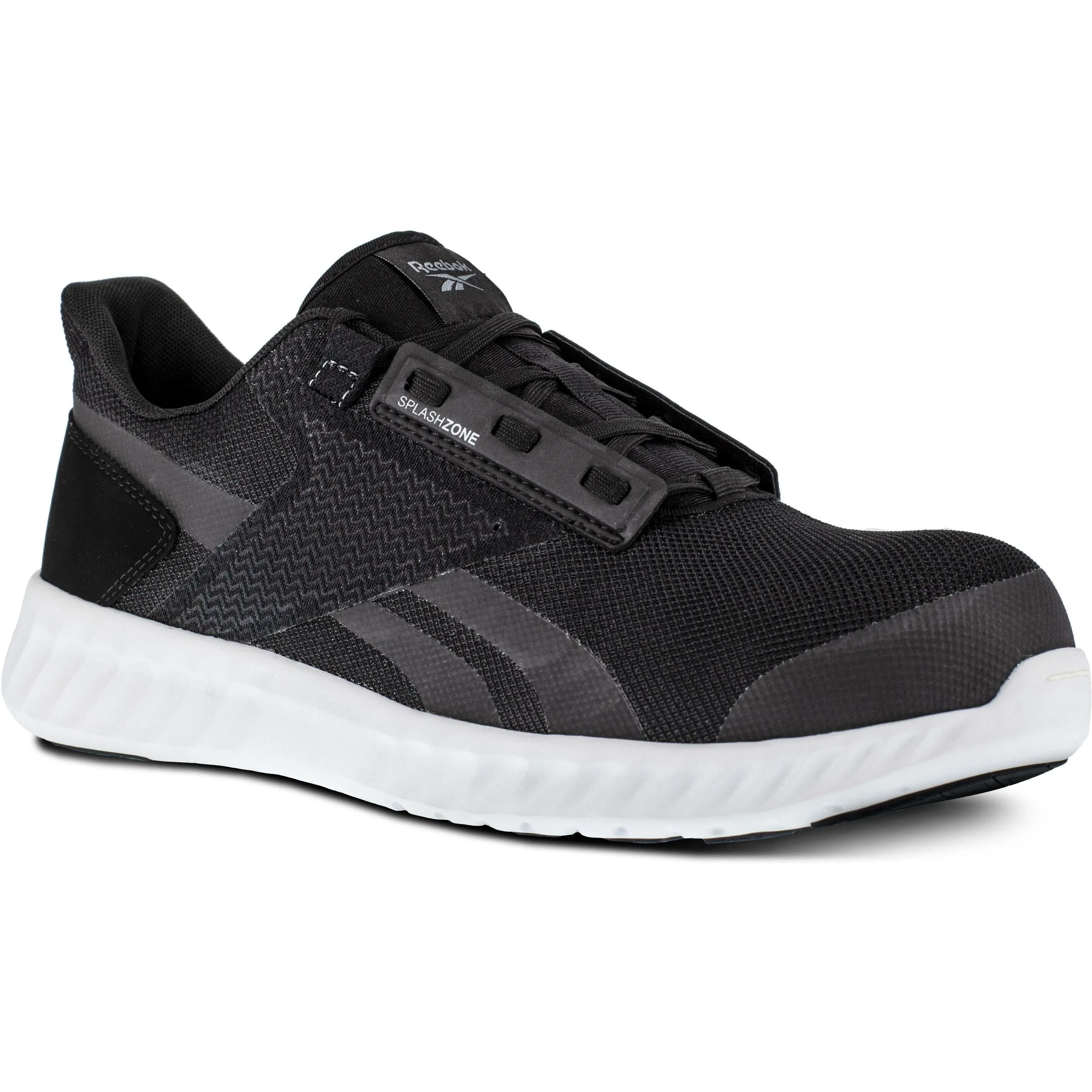 Reebok Men's Sublite Legend Composite Toe Athletic Work Shoe- Black- RB4023