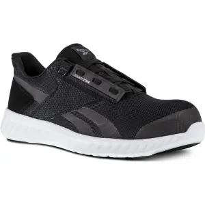 Reebok Men's Sublite Legend Composite Toe Athletic Work Shoe- Black- RB4023
