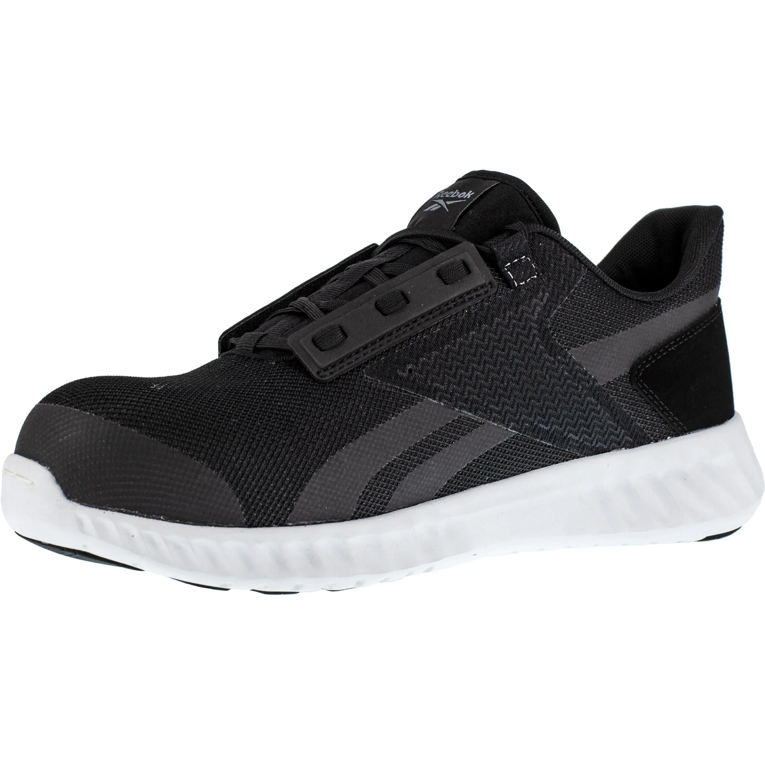 Reebok Men's Sublite Legend Composite Toe Athletic Work Shoe- Black- RB4023