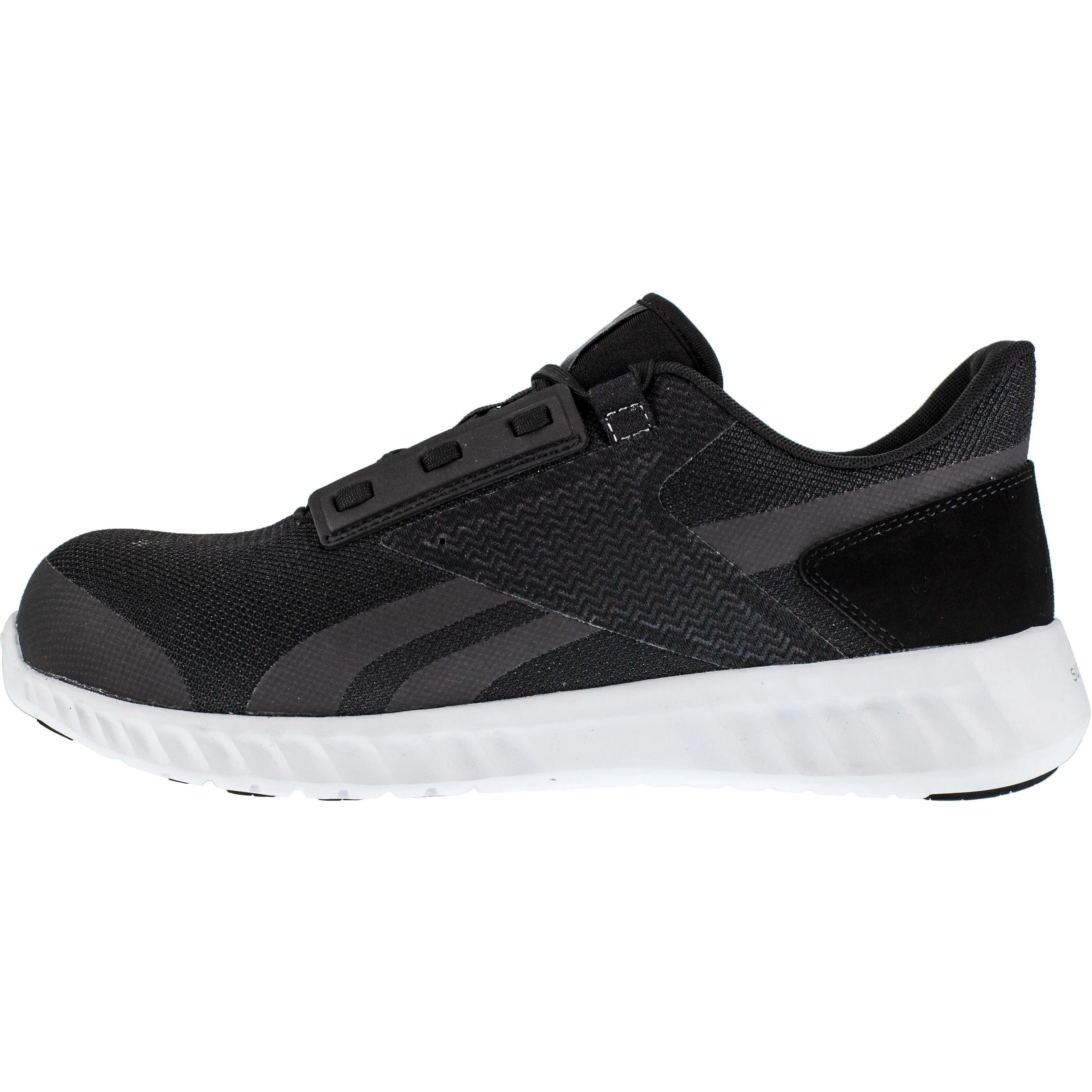 Reebok Men's Sublite Legend Composite Toe Athletic Work Shoe- Black- RB4023
