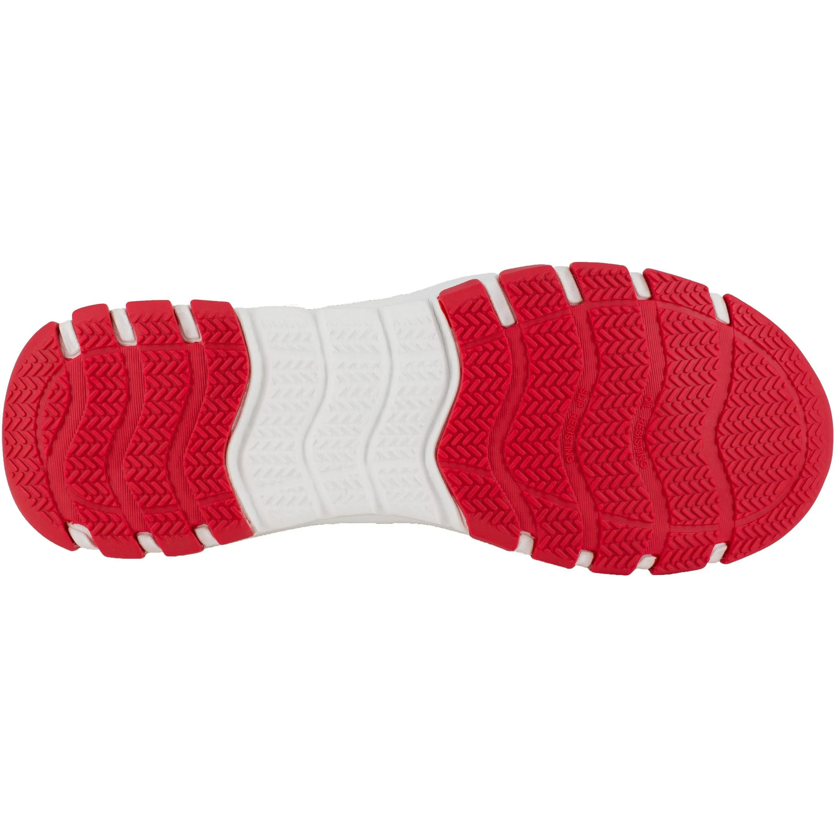 Reebok Men's Sublite Steel Toe Athletic Work Shoe - Grey/Red - RB4005