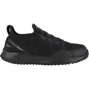 Reebok Men's Trail Running Oxford Steel Toe Terrain Work Shoe- Black- RB4090