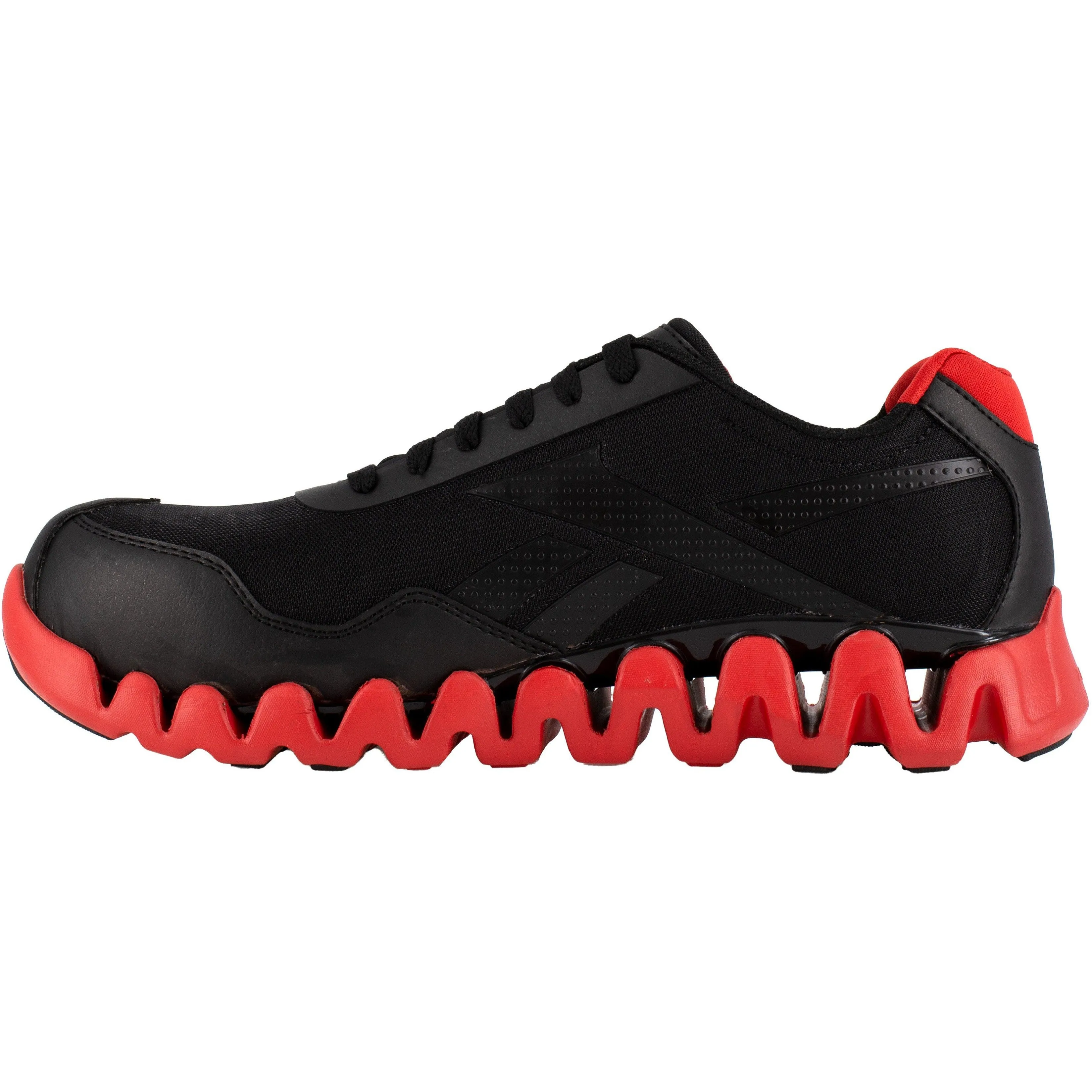 Reebok Men's Zig Pulse Composite Toe Athletic Work Shoe- Black- RB3016