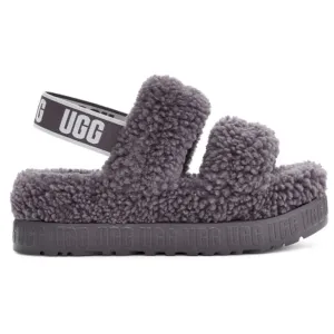 Reformation UGG Oh Fluffita Gray  W-1120876-SHA Women's