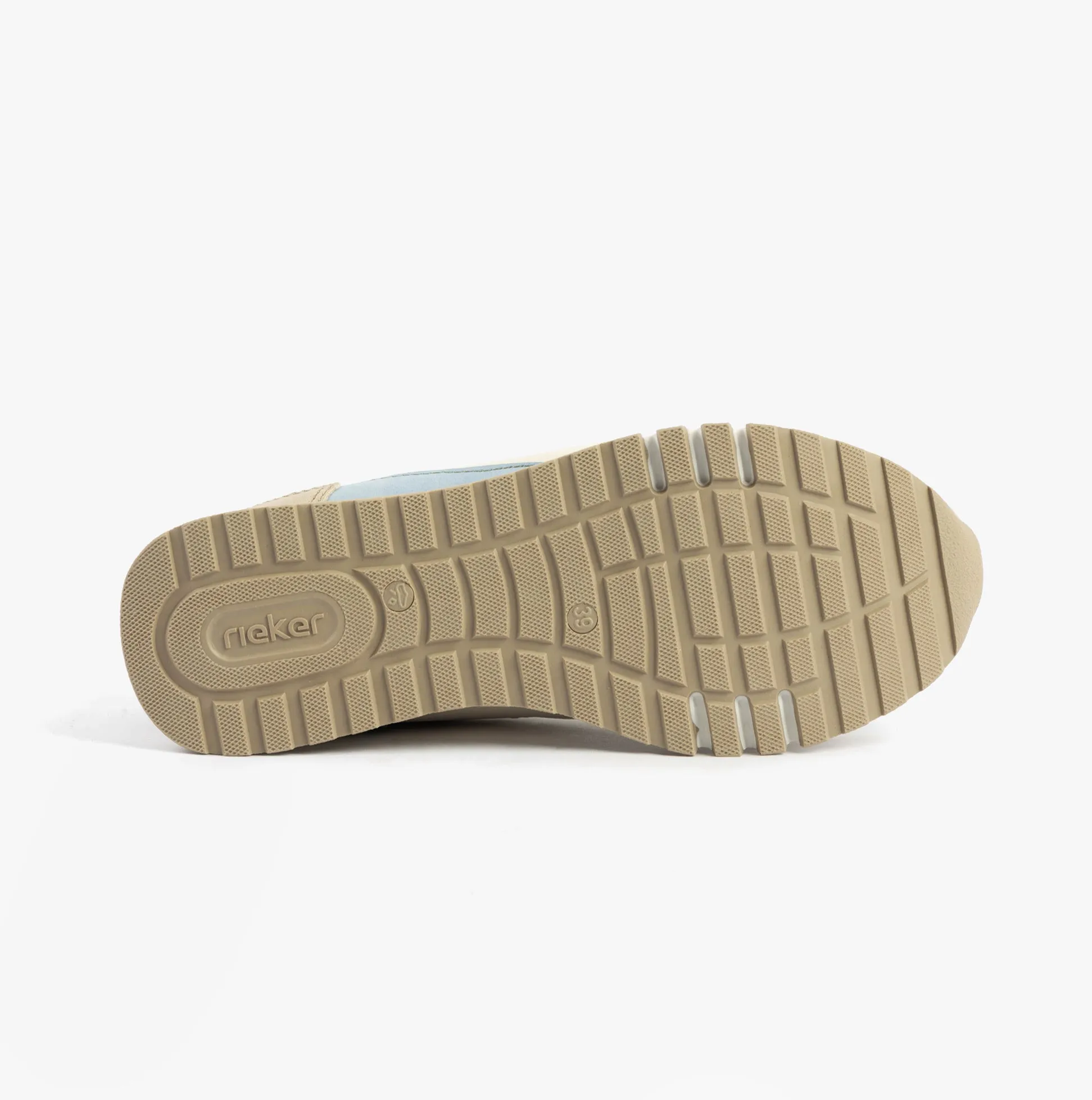 Rieker 49002-80 Womens Trainers White Combination