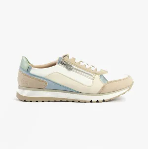 Rieker 49002-80 Womens Trainers White Combination