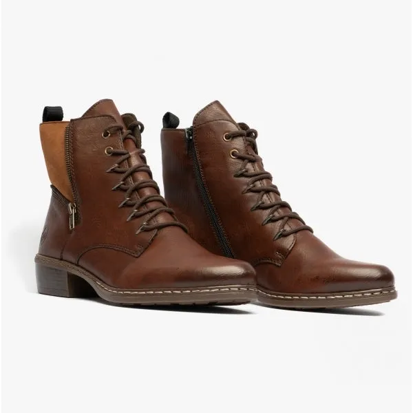 Rieker Y0800-24 Womens Boots Brown