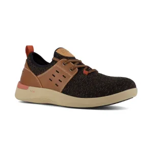 Rockport Men's TruFlex Composite Toe Two Eye Tie Sneaker Work Shoe - Brown - RK4690