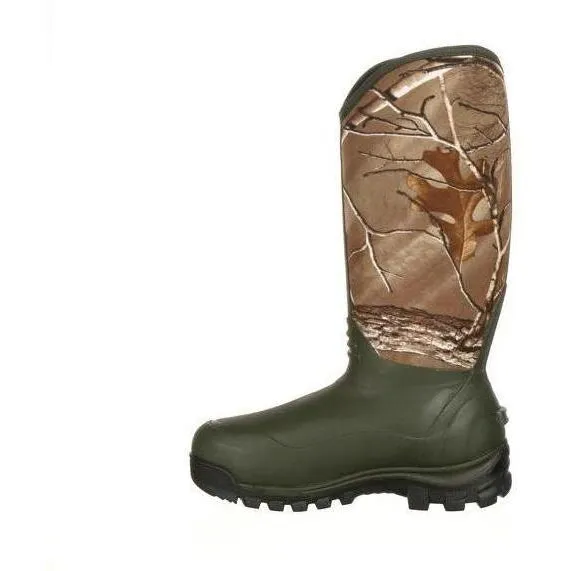Rocky Men's Core 16" Neoprene Waterproof 1000G Ins Rubber Hunt Boot - Camo - RKYS053