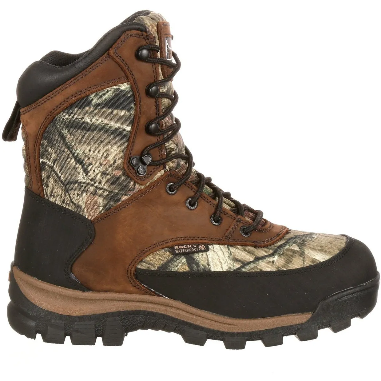Rocky Men's Core 8" Waterproof 800G Pac Thinsulate Hunt Boot - Mossy Oak - FQ0004755