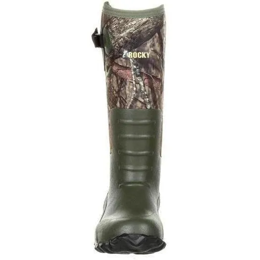 Rocky Men's Core Rubber 19" Waterproof Rubber Hunt Boot - Mossy Oak Camo - RKS0350