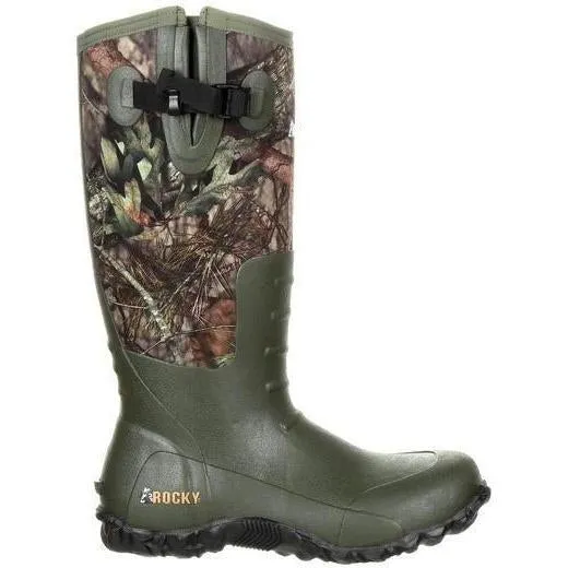 Rocky Men's Core Rubber 19" Waterproof Rubber Hunt Boot - Mossy Oak Camo - RKS0350