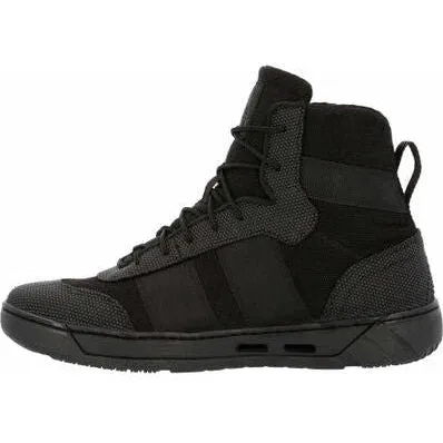 Rocky Men's Coronado Chukka 5" Waterproof Public Service Work Boot -Black- RKC129