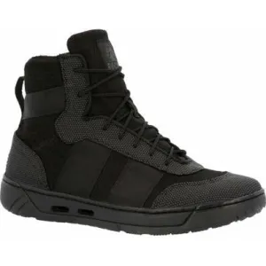 Rocky Men's Coronado Chukka 5" Waterproof Public Service Work Boot -Black- RKC129