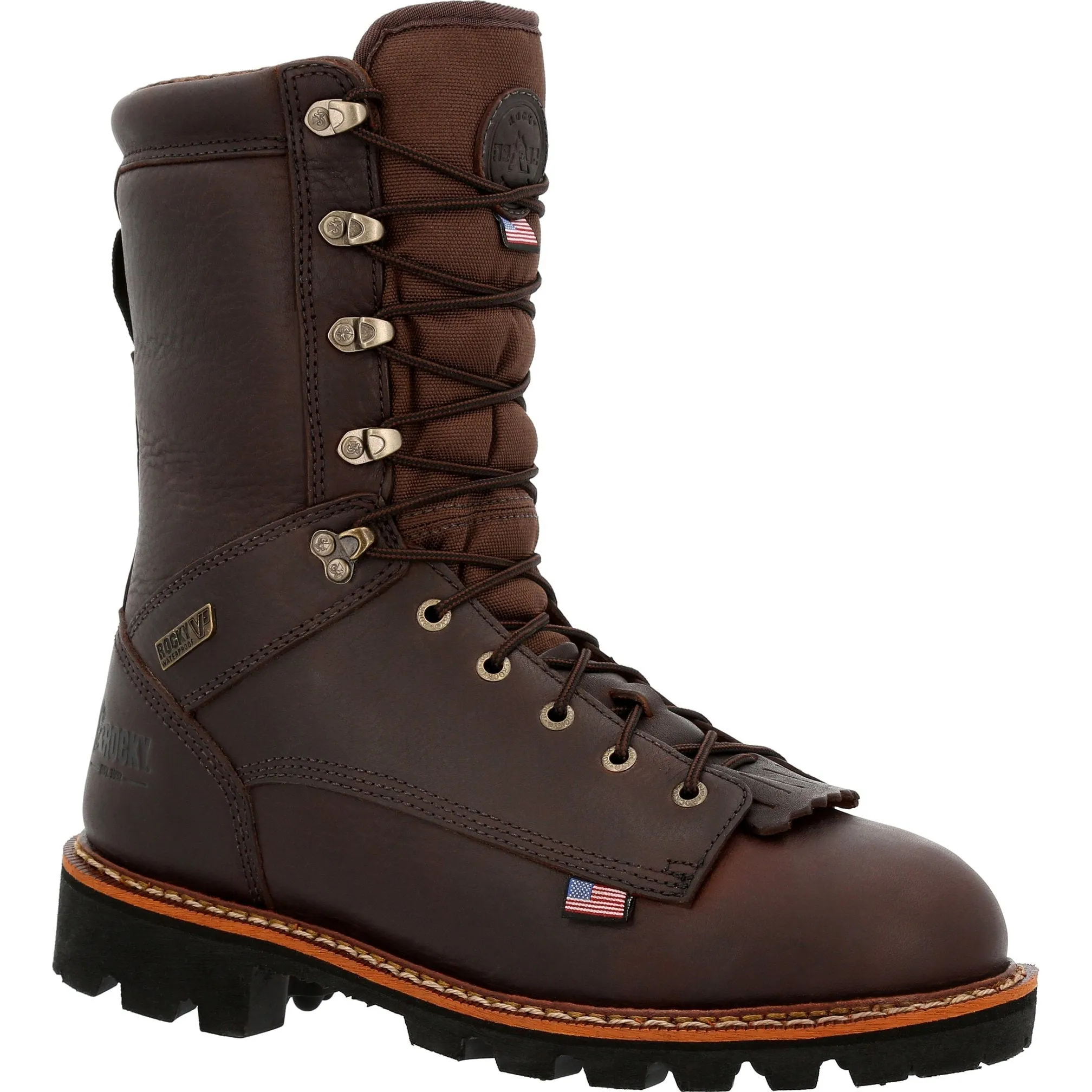 Rocky Men's ELK Stalker 10" Waterproof 1000G USA Made Outdoor Hunt Boot- RKS0549