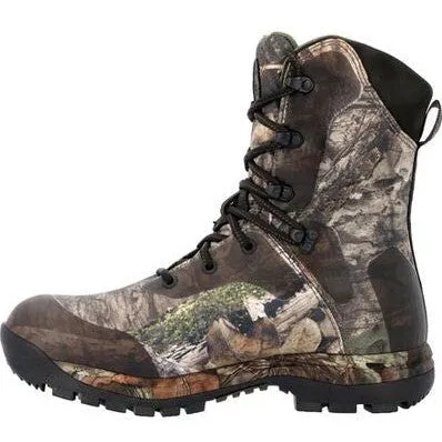Rocky Men's Lynx 8" Waterproof 1000G Outdoor Hunt Boot Mossy Oak RKS0627