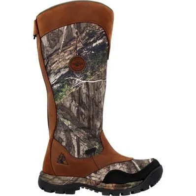 Rocky Men's Lynx Snake 16" Waterproof Zipper Pull On Hunt Boot Mossy Oak - RKS0617
