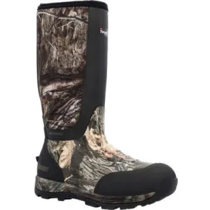 Rocky Men's Stryker Mossy Oak 16" Waterproof 800G Rubber Work Boot Golden RKS0601