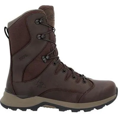 Rocky Men's Trophy Series 9" Soft Toe Waterproof 400G Hunt Boot -Brown- RKS0656