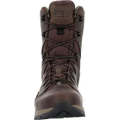Rocky Men's Trophy Series 9" Soft Toe Waterproof 400G Hunt Boot -Brown- RKS0656