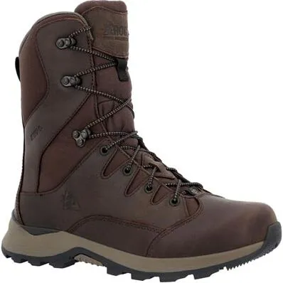 Rocky Men's Trophy Series 9" Soft Toe Waterproof 400G Hunt Boot -Brown- RKS0656
