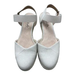 Sandals Heels Platform By Life Stride In Beige, Size:7.5