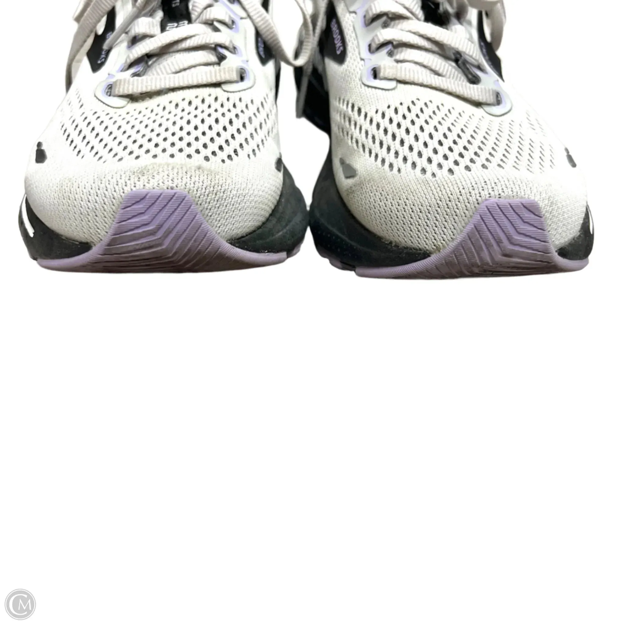 Shoes Athletic By Brooks In Grey & Purple, Size: 7