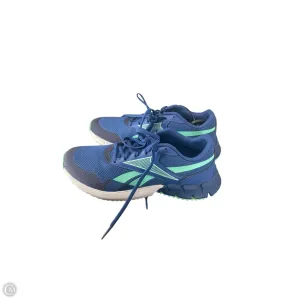 Shoes Athletic By Reebok In Blue, Size: 7.5