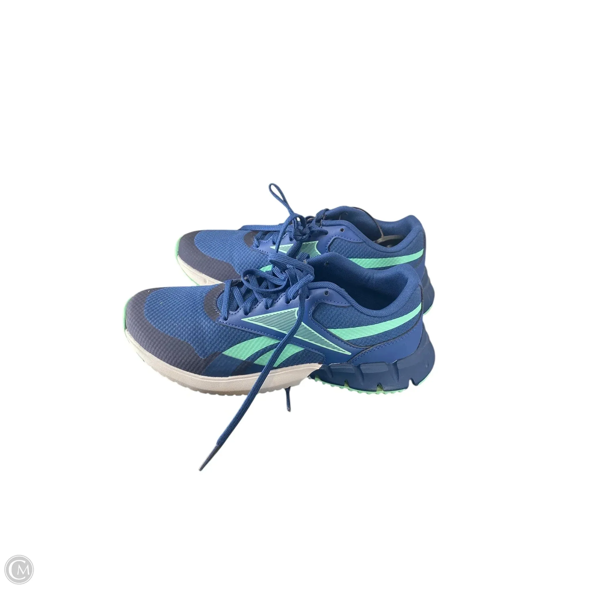 Shoes Athletic By Reebok In Blue, Size: 7.5