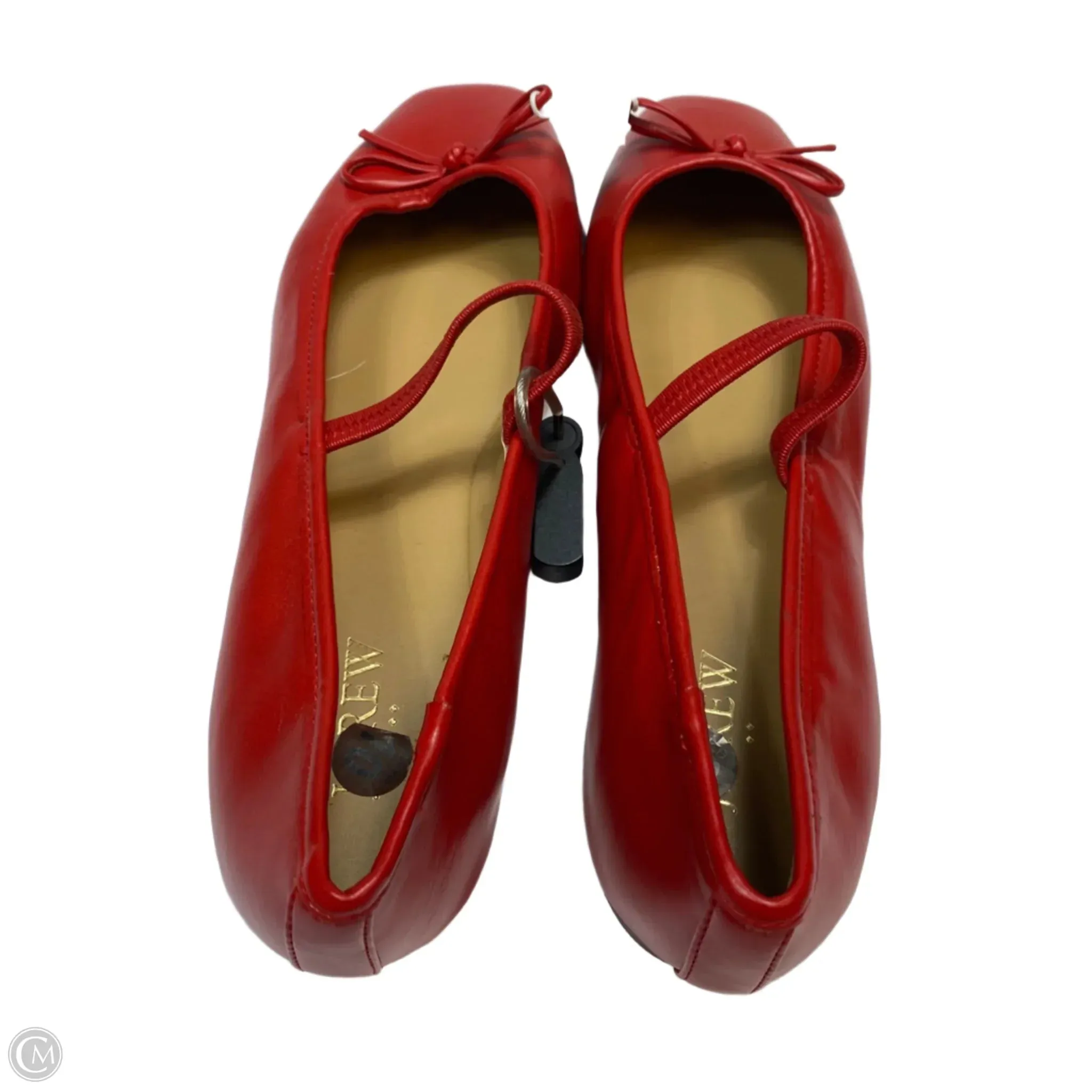 Shoes Flats By J. Crew In Red, Size: 10