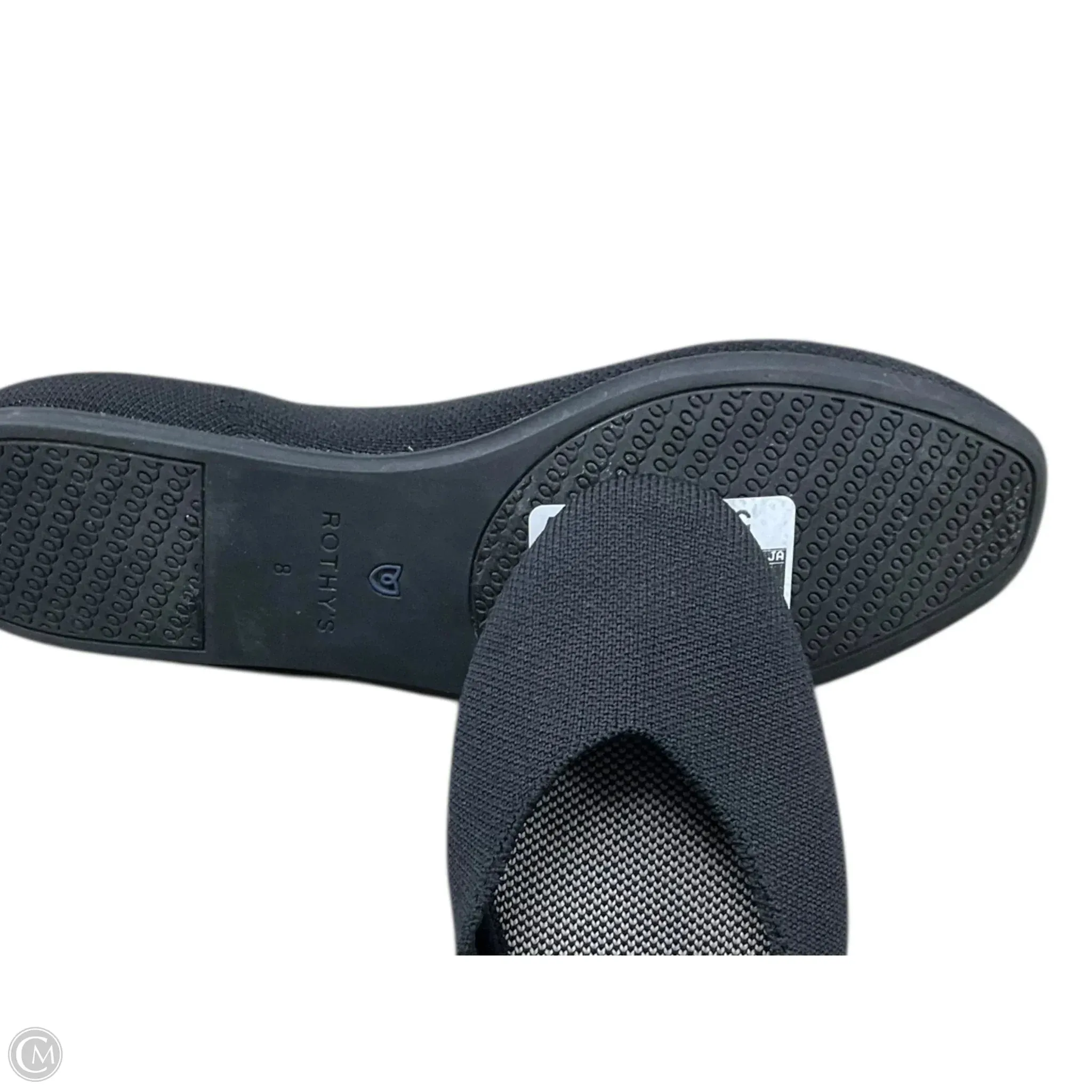 Shoes Flats By Rothys In Black, Size: 8