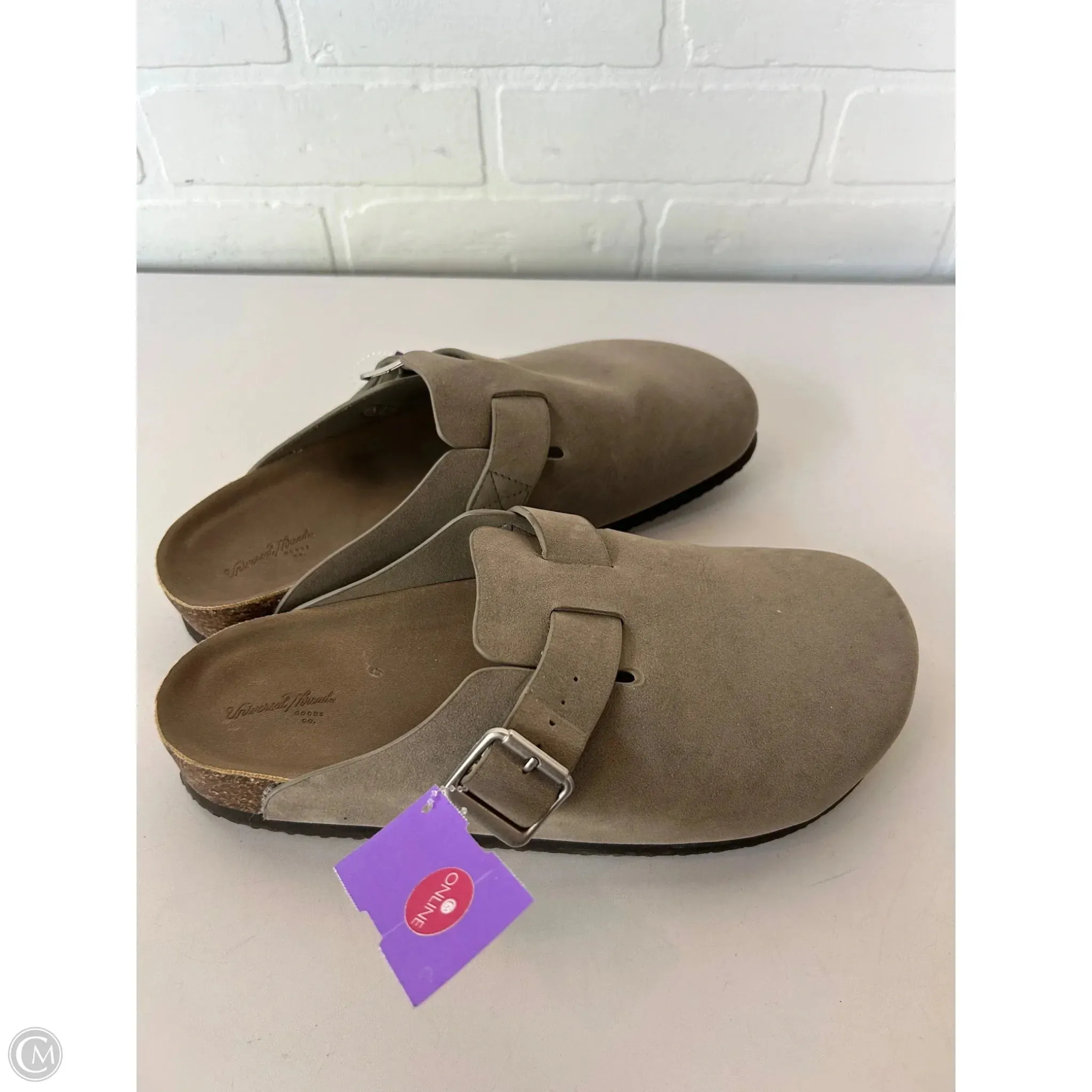 Shoes Flats By Universal Thread In Tan, Size: 9.5