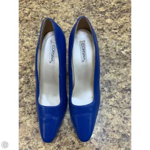 Shoes Heels Block By Corsina In Blue, Size: 10
