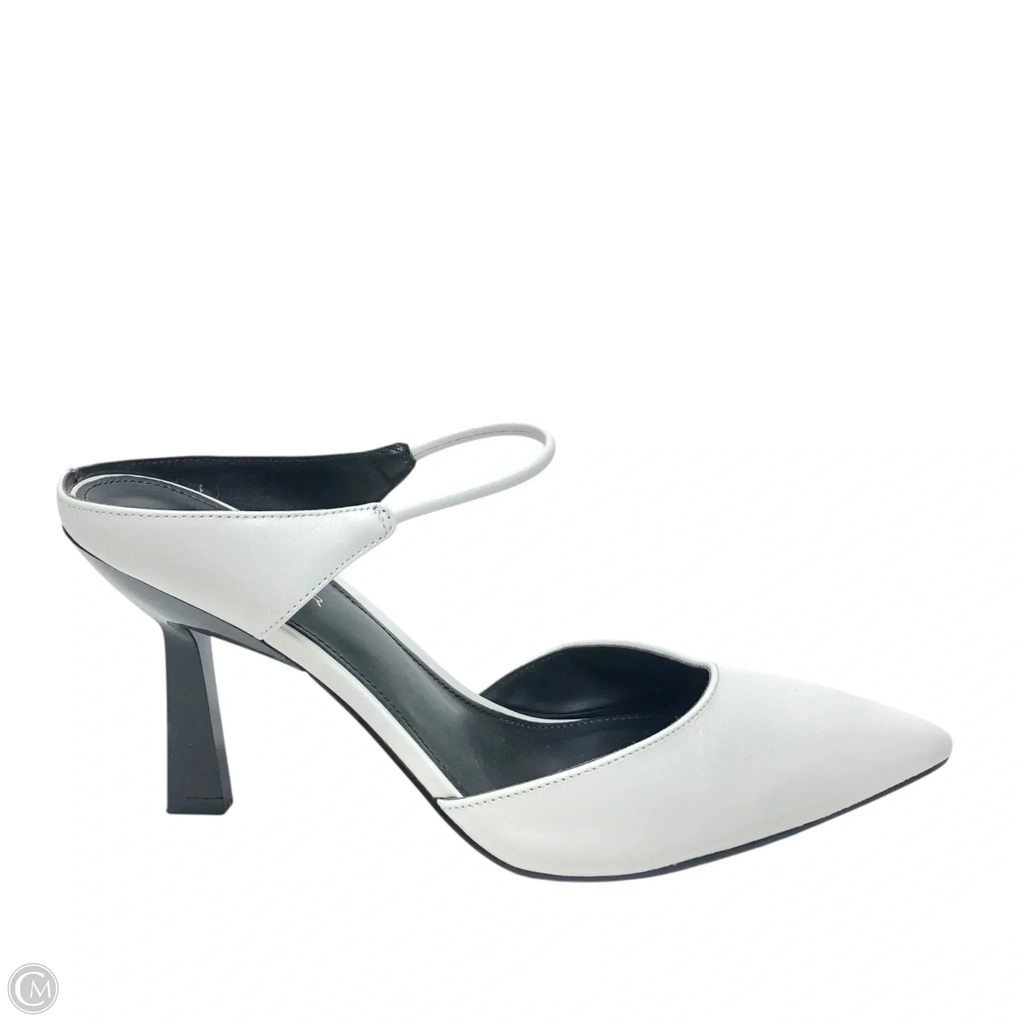Shoes Heels Kitten By Marc Fisher In White, Size: 9
