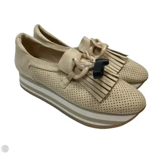 Shoes Heels Platform By Crown And Ivy In Cream, Size: 9