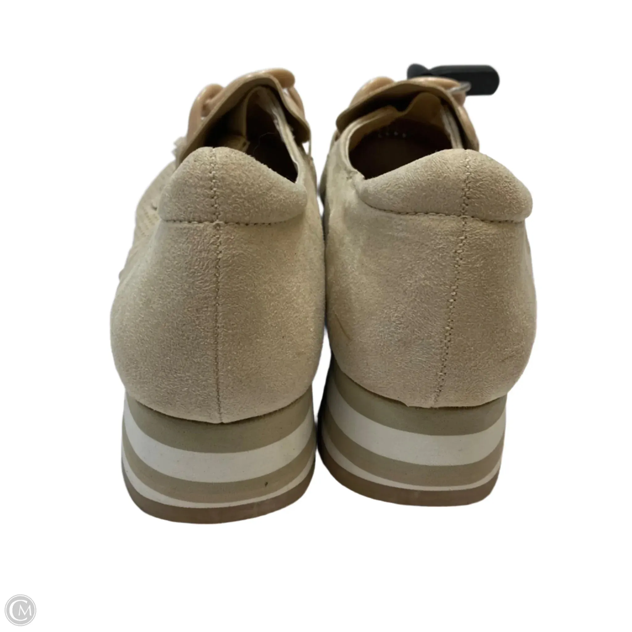 Shoes Heels Platform By Crown And Ivy In Cream, Size: 9