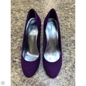 Shoes Heels Stiletto By Style And Company In Purple, Size: 8