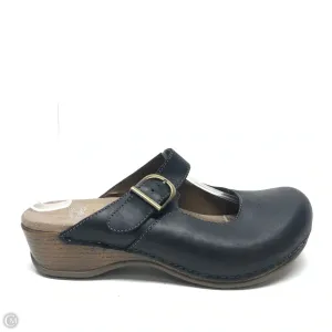 Shoes Heels Wedge By Dansko In Black, Size: 8.5