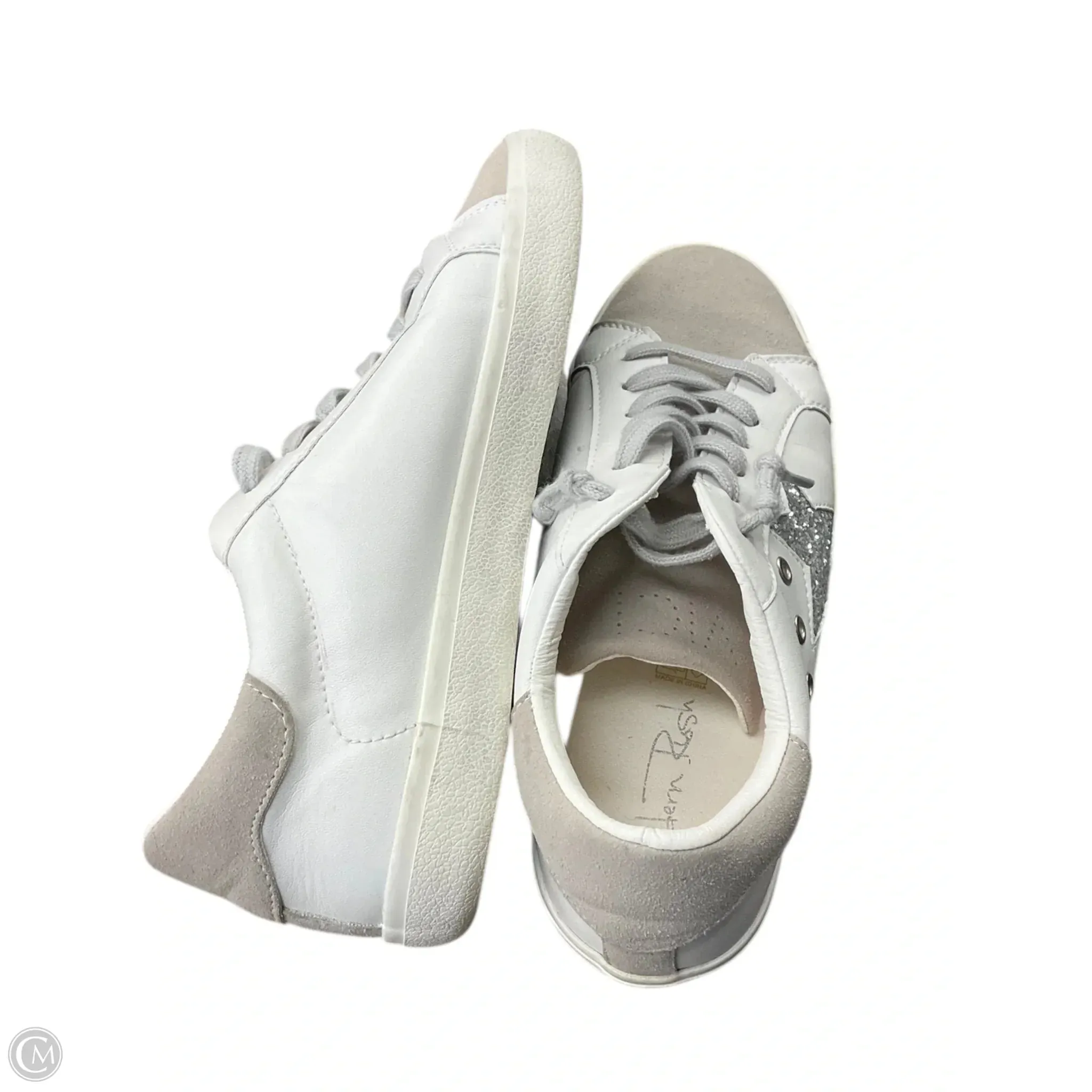 Shoes Sneakers By Cme In White, Size: 11