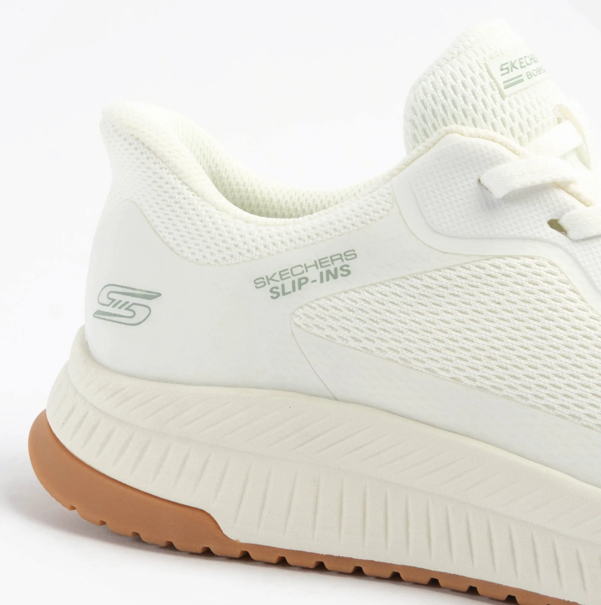 Skechers BOBS SQUAD 4 - STAPLE LOOK Womens Trainers White