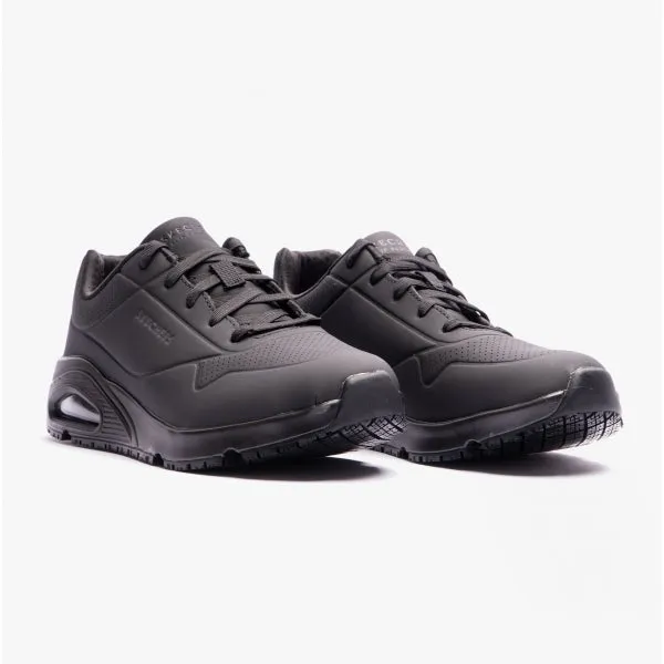 Skechers Work 108021EC/BLK 108021EC UNO SR Womens Trainers Black