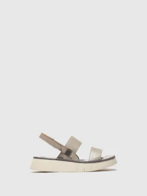 Sling-Back Sandals CURA318FLY SILVER