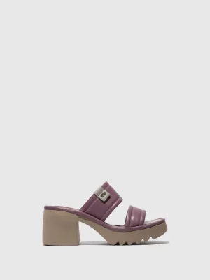 Slip-on Mules MAVA432FLY VIOLET